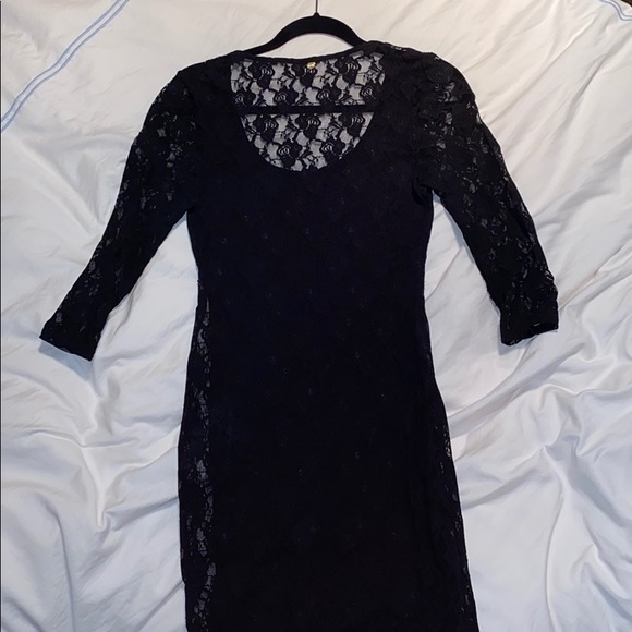 GUESS Dakota 3/4” Sleeve Lace Dress size M - Picture 5 of 8